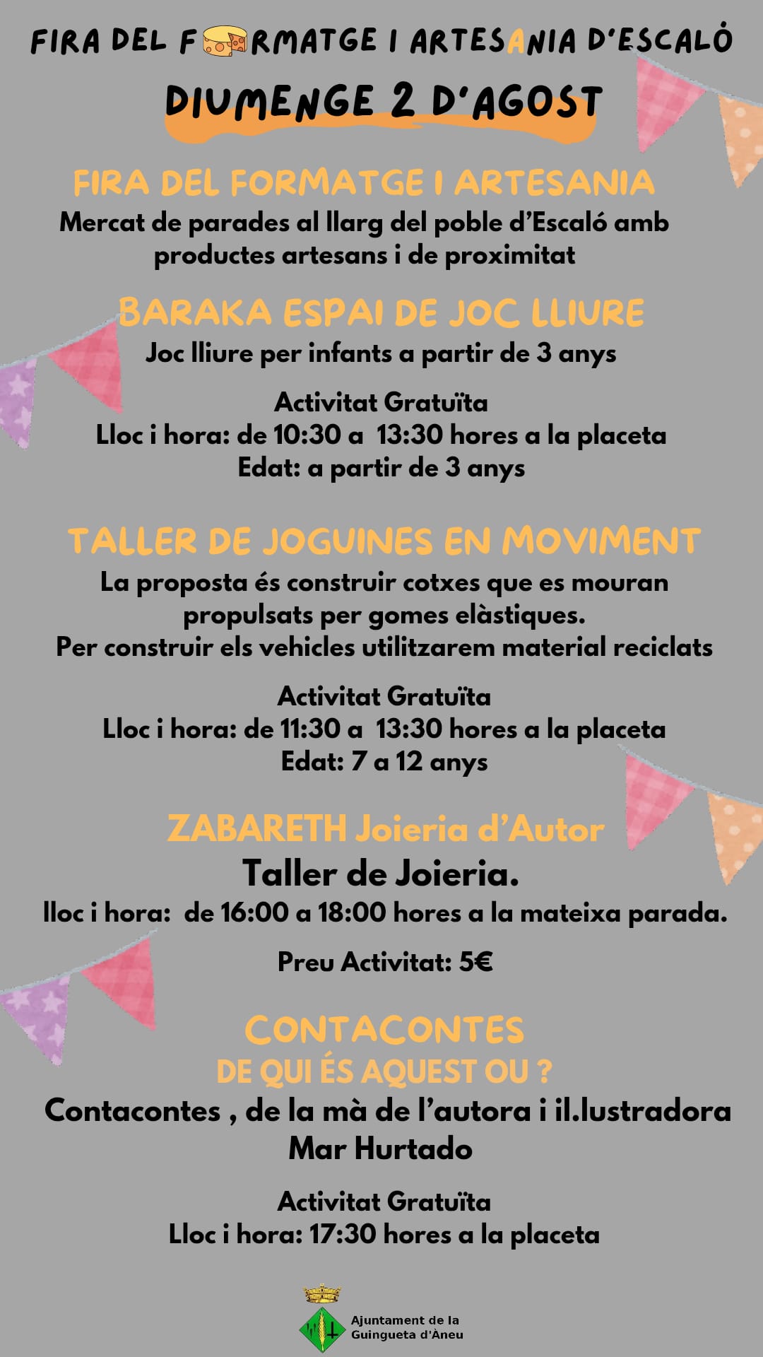 Programa Fira d'Escaló 2026 Programa Fira d'Escaló 2026